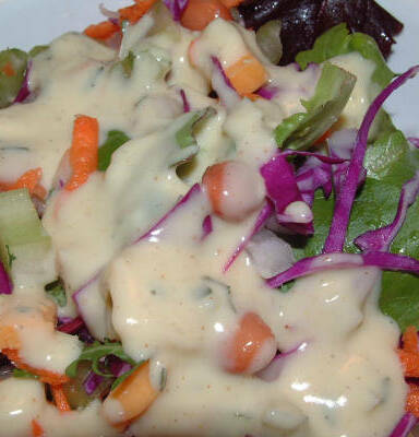 Creamy Onion Ranch Salad Dressing