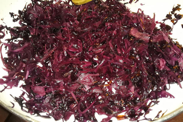 Sweet and Sour Red Cabbage