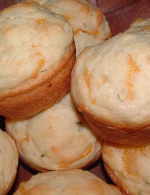 Quick Cheese Muffins