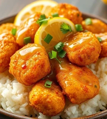 crispy lemon chicken