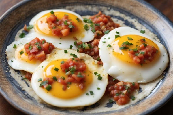 garlic-salsa-eggs