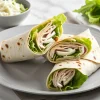 turkey-lettuce-mozzarella-tortilla-wrap
