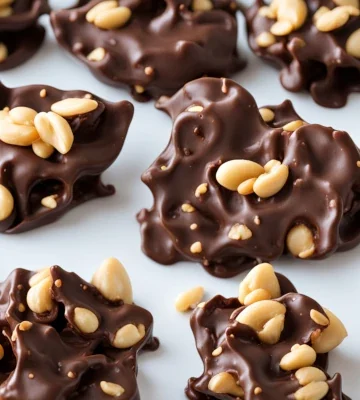 chocolate-peanut-clusters