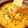 Salsa Cheddar Cheese Dip