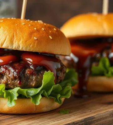 Asian Teriyaki Hamburgers
