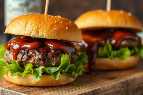 Asian Teriyaki Hamburgers
