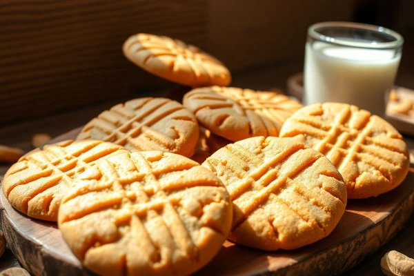 No Flour Peanut Butter Cookies 1 no-flour-peanut-butter-cookies-600