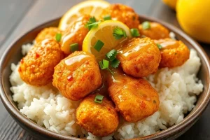 crispy lemon chicken