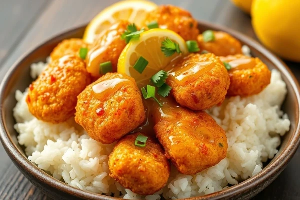 crispy lemon chicken