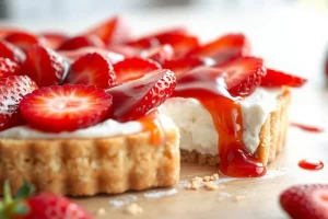 strawberry cream cheese cookie pie 600